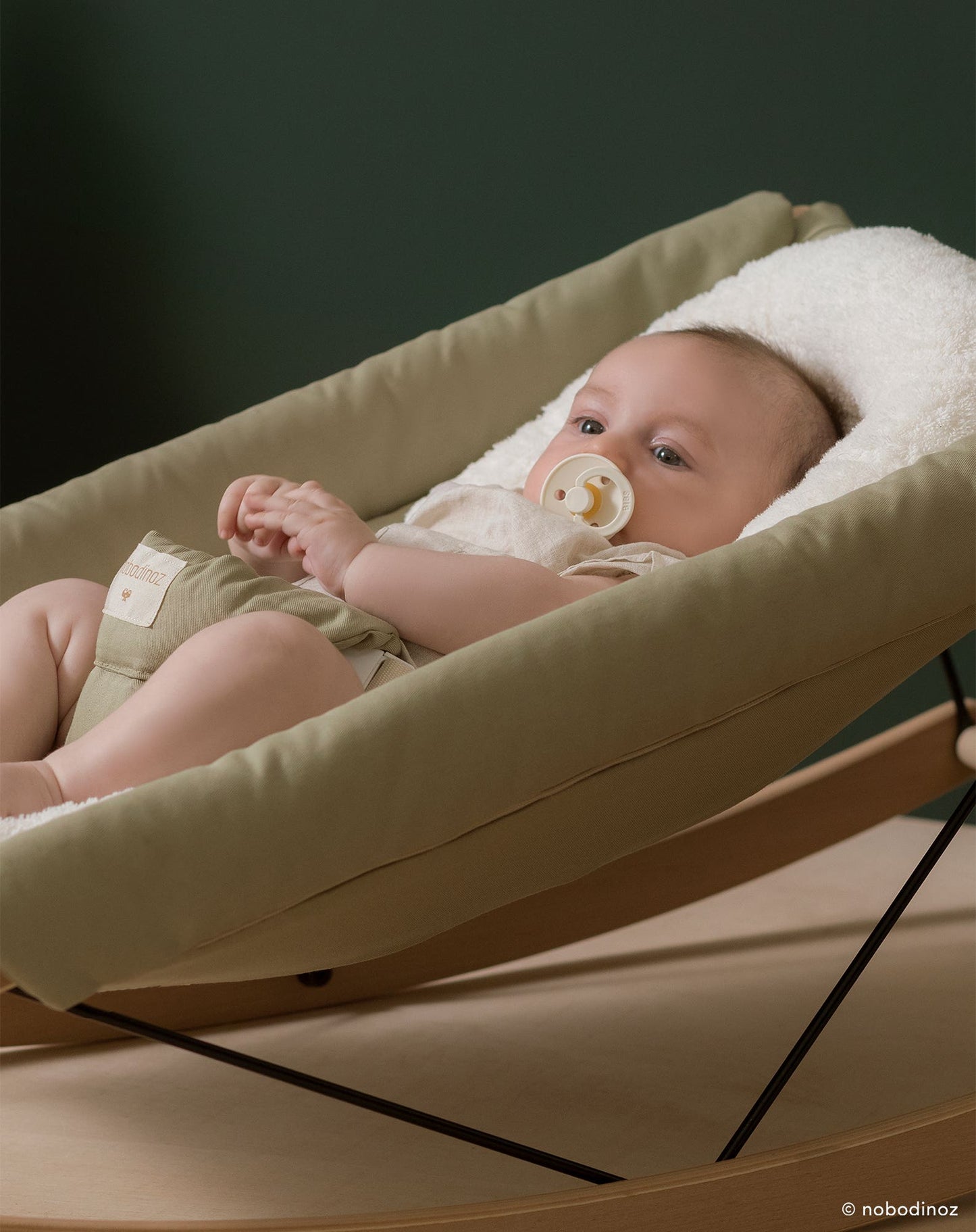 Coussin de transat Growing Green en éponge de coton bio