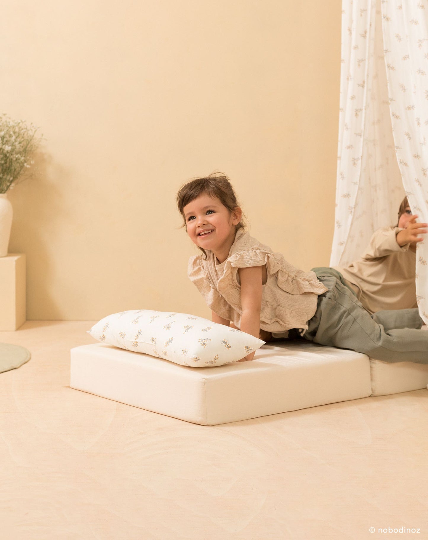 Hardy Long cushion 22X52 Flore