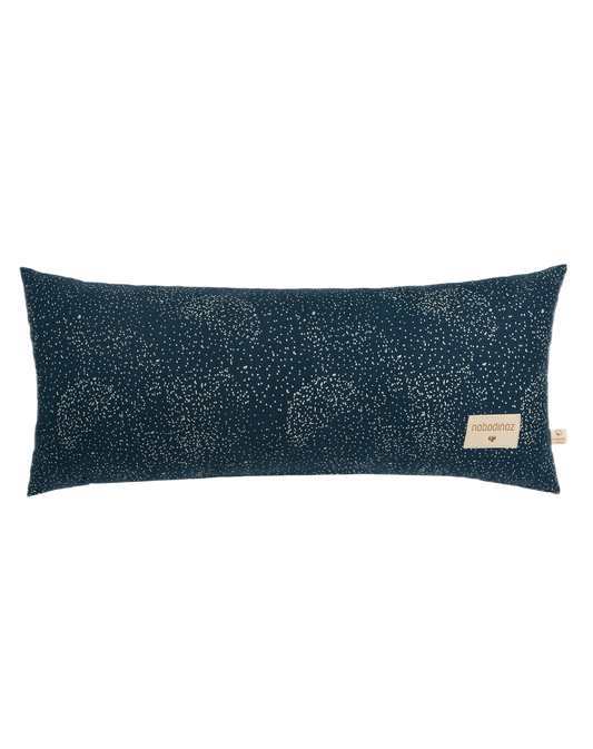 HARDY LONG CUSHION 22X52 GOLD BUBBLE / NIGHT BLUE