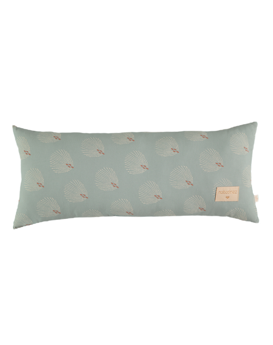 Hardy Long cushion 22X52-WHITE GATSBY/ ANTIQUE GREEN