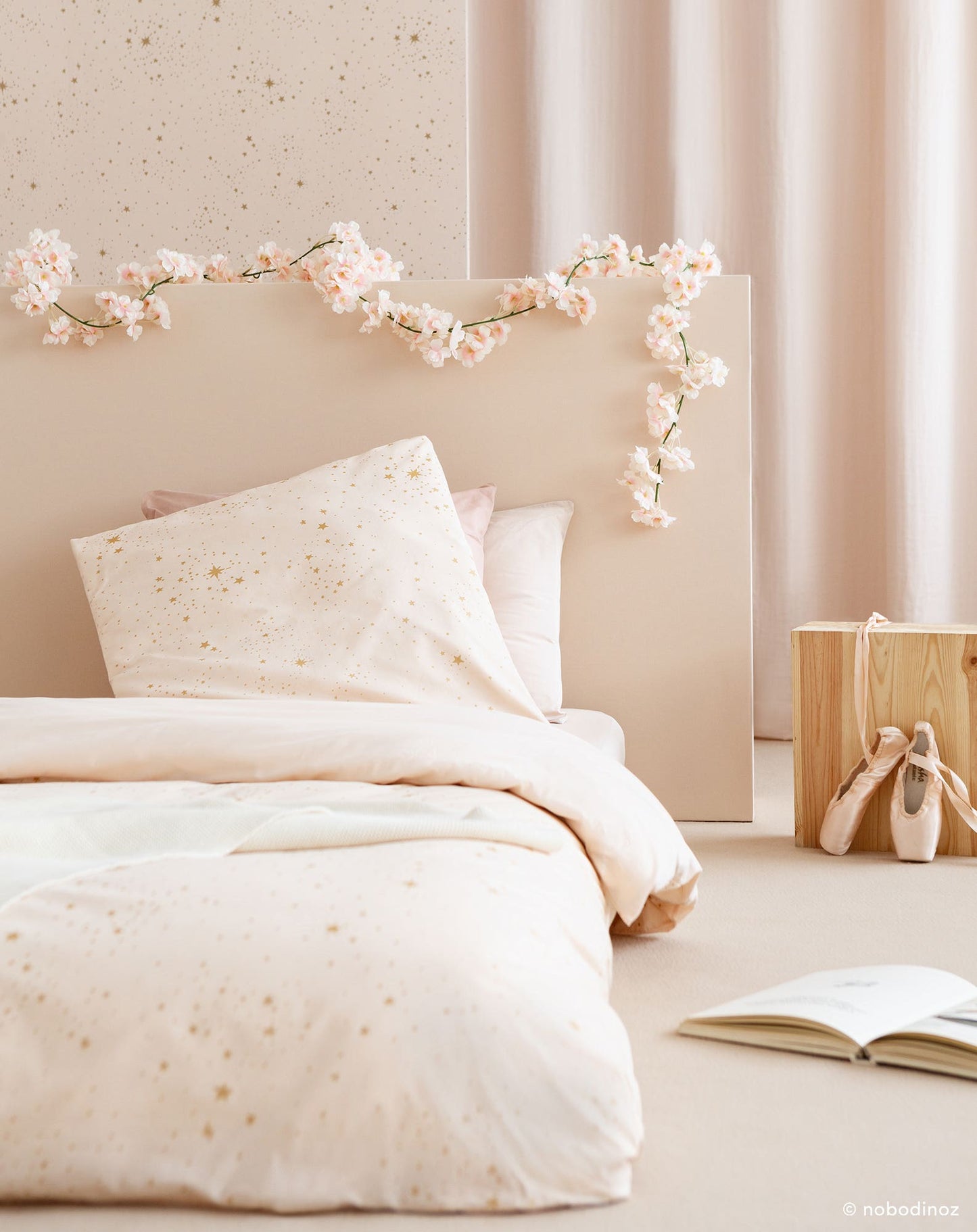 HIMALAYA DUVET COVER BB 100X148 GOLD STELLA/ NATURAL