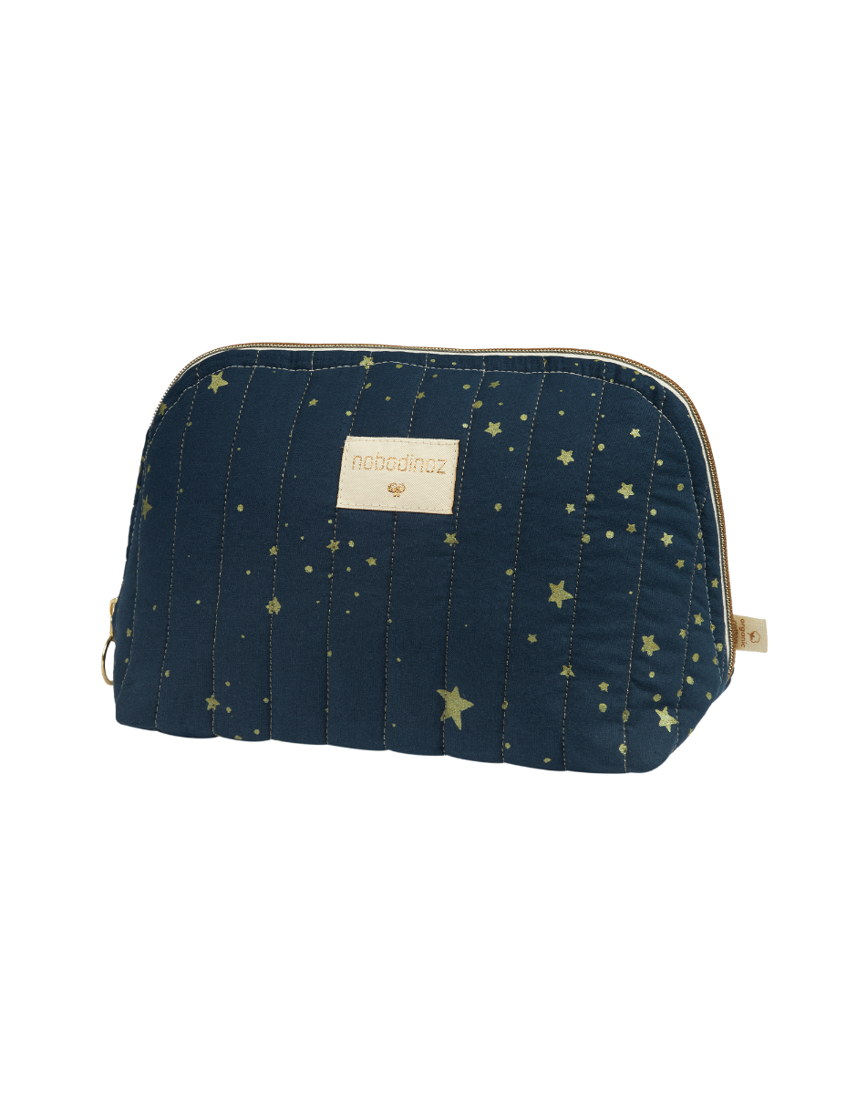 HOLIDAY VANITY CASE LARGE 18X23 Gold stella night blue