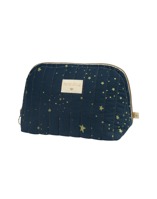 HOLIDAY VANITY CASE LARGE 18X23 Gold stella night blue