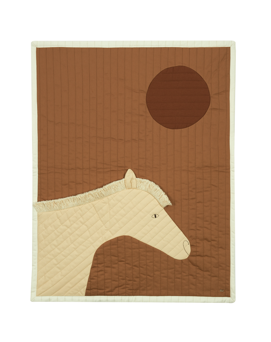 Cuadros acolchados con caballos 