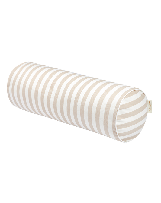 JAVèCUSHION 50 x aŒ€18 Taupe stripes Natural