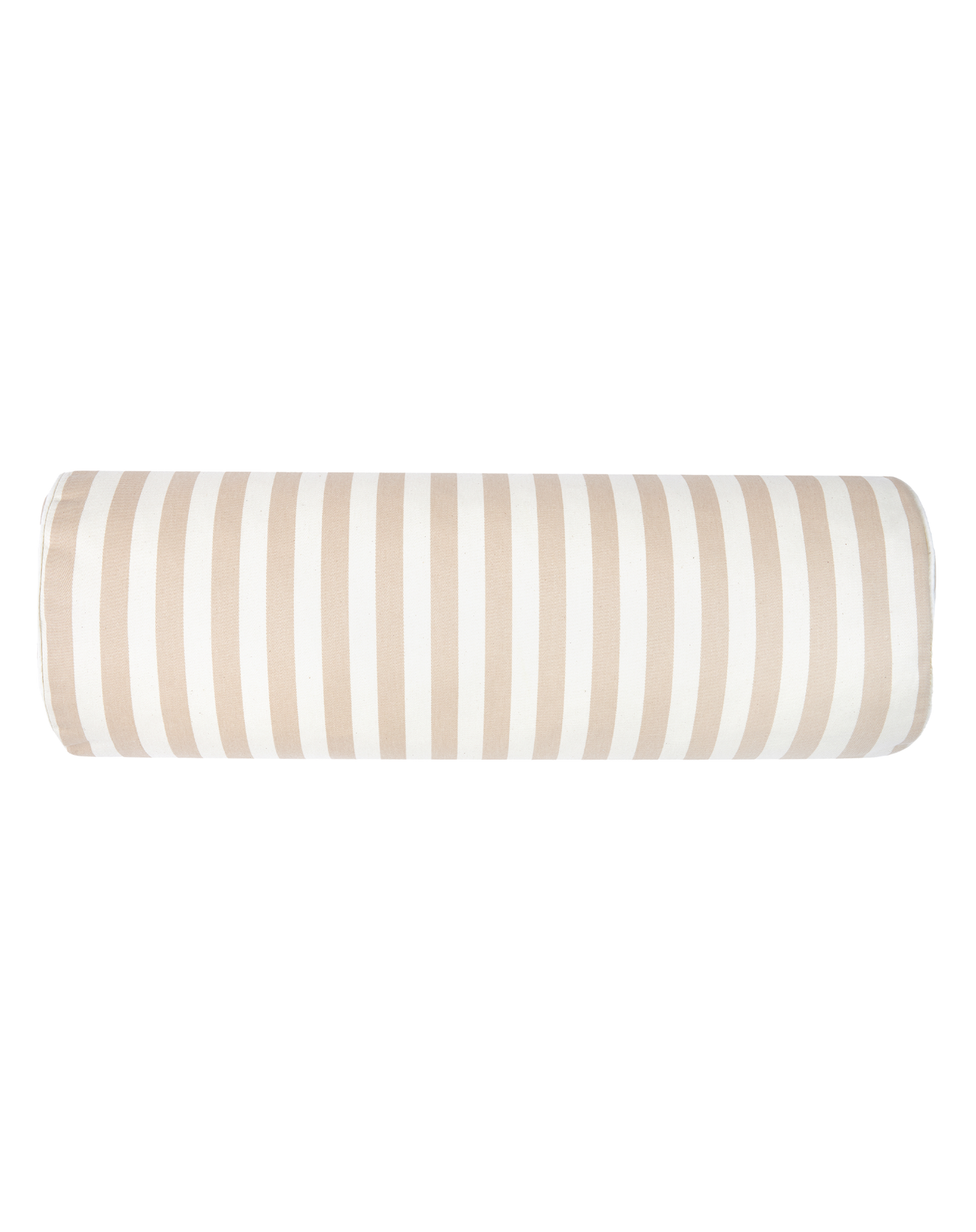 JAVèCUSHION 50 x aŒ€18 Taupe stripes Natural