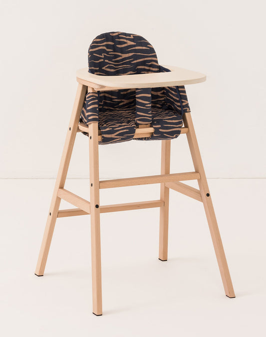 Ensemble chaise évolutive 3 en 1 avec plateau et coussin Growing Green