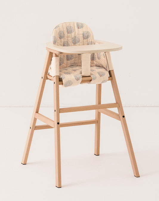 Ensemble chaise évolutive 3 en 1 avec plateau et coussin Growing Green