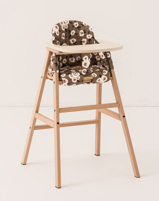 Ensemble chaise évolutive 3 en 1 avec plateau et coussin Growing Green