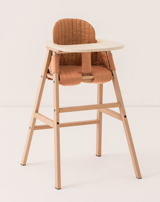 Ensemble chaise évolutive 3 en 1 avec plateau et coussin Growing Green