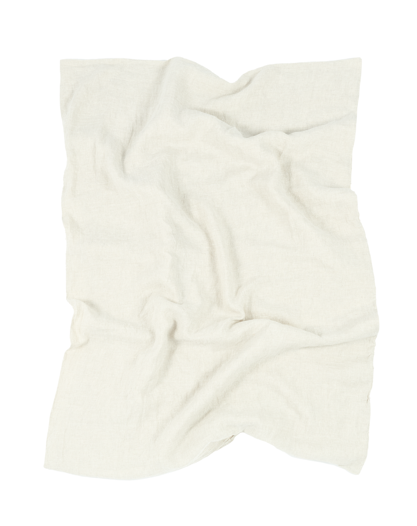 Housse de couette enfant L1N0  en lin français et coton bio lavés