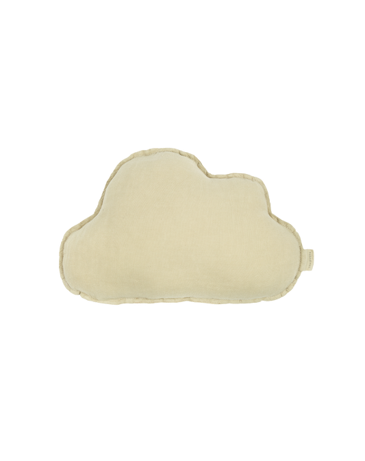Coussin nuage L1N0 en lin français lavé