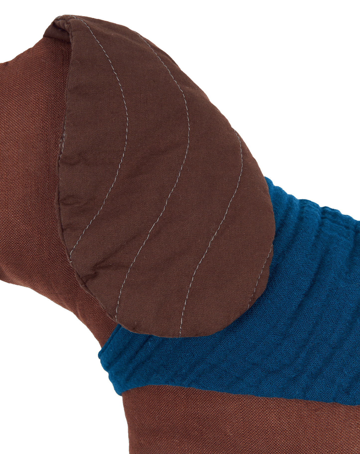 Coussin L1N0 en lin français lavé - Toby le chien