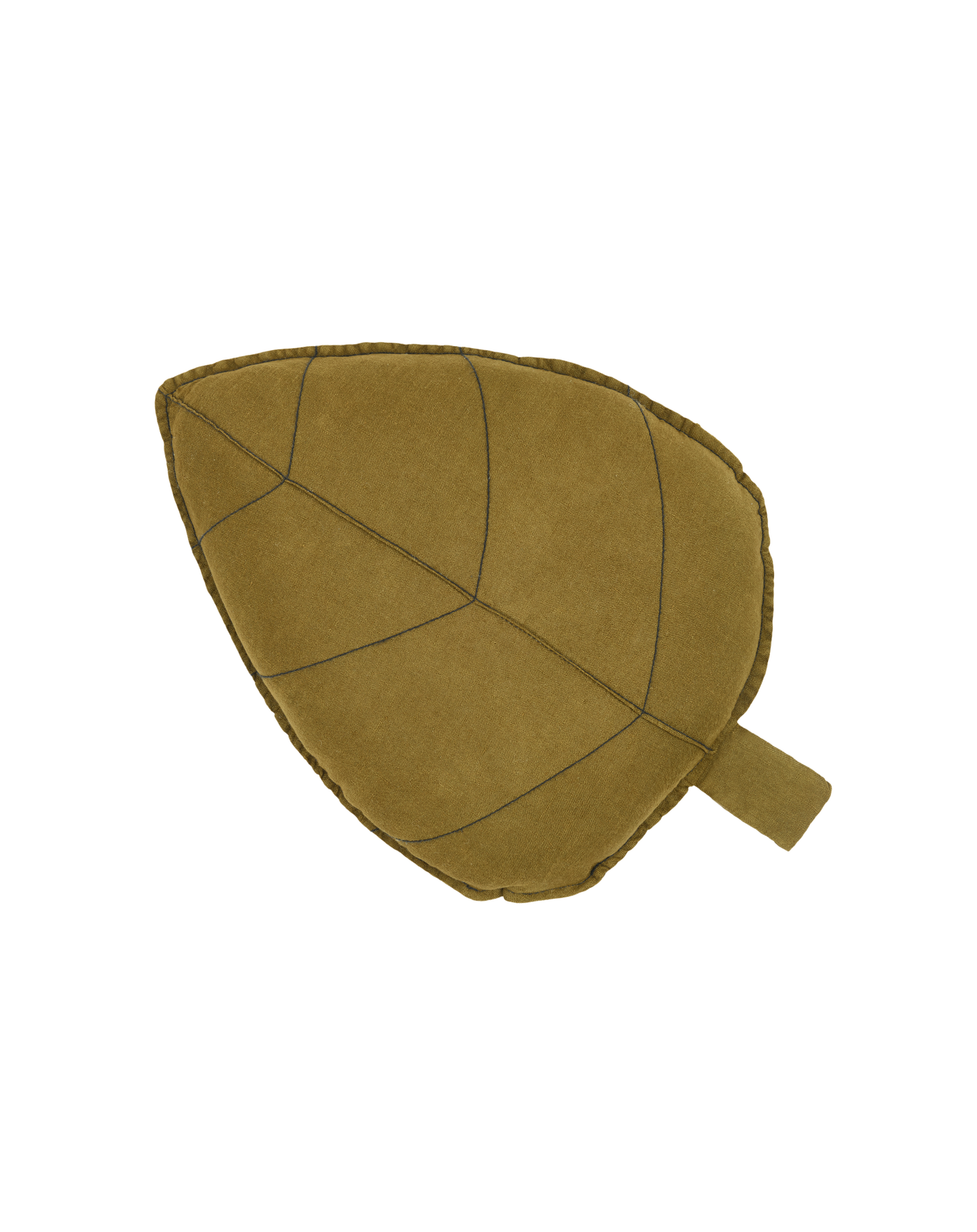 Coussin feuille L1N0 en lin français