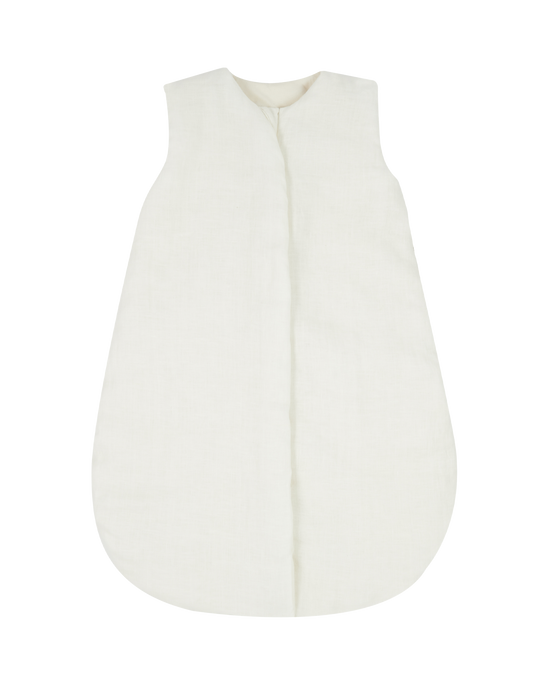 Gigoteuse mi-saison L1N0 en lin français Off White