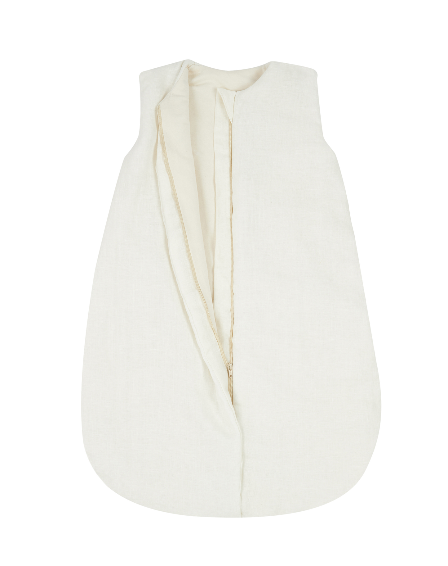 Gigoteuse mi-saison L1N0 en lin français Off White