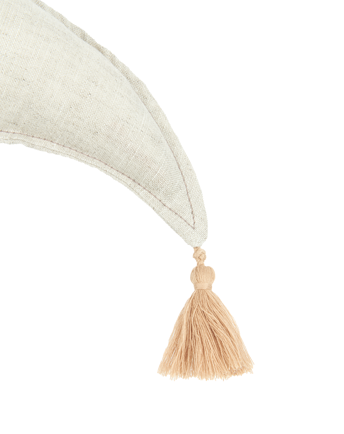 Coussin Lune L1N0 en lin français lavé