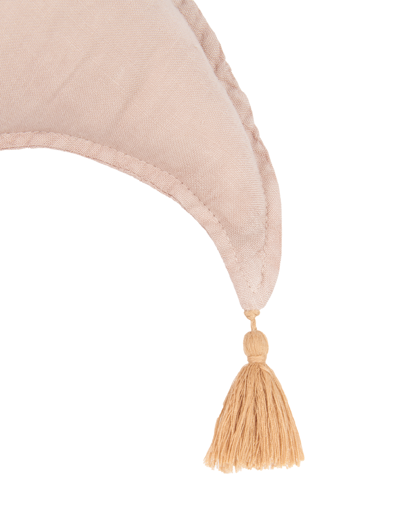 Coussin Lune L1N0 en lin français lavé