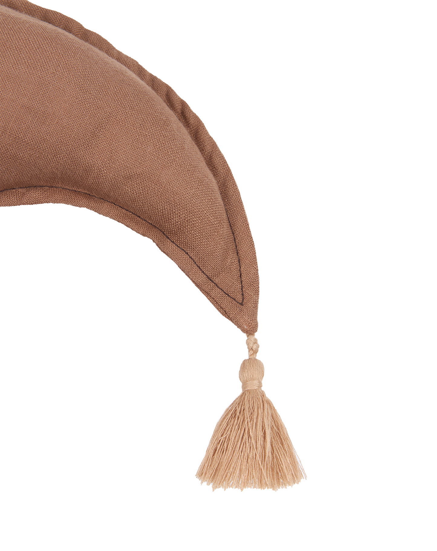Coussin Lune L1N0 en lin français lavé