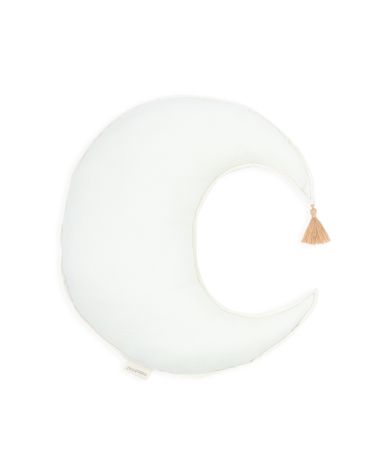 Coussin Lune L1N0 en lin français lavé