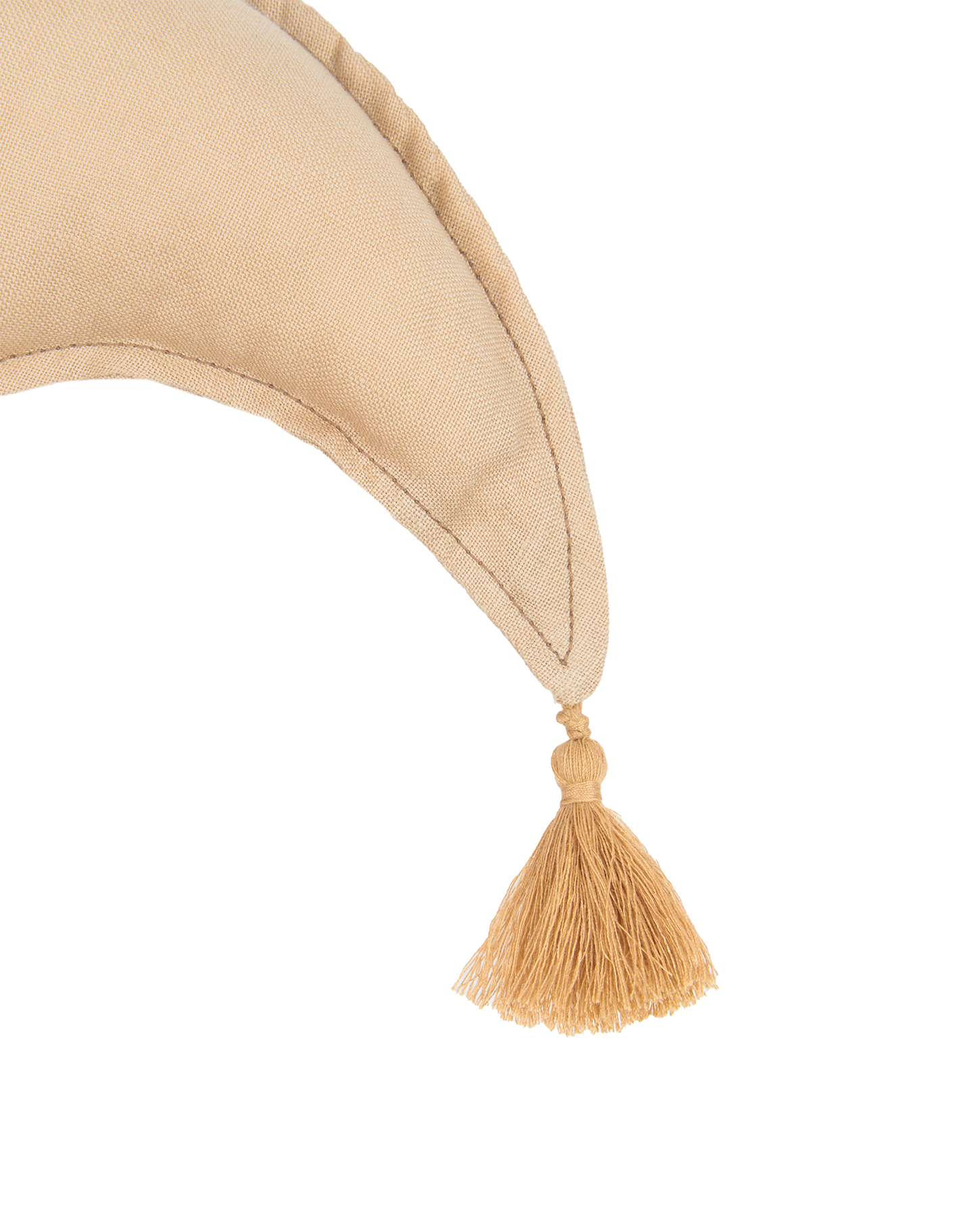 Coussin Lune L1N0 en lin français lavé