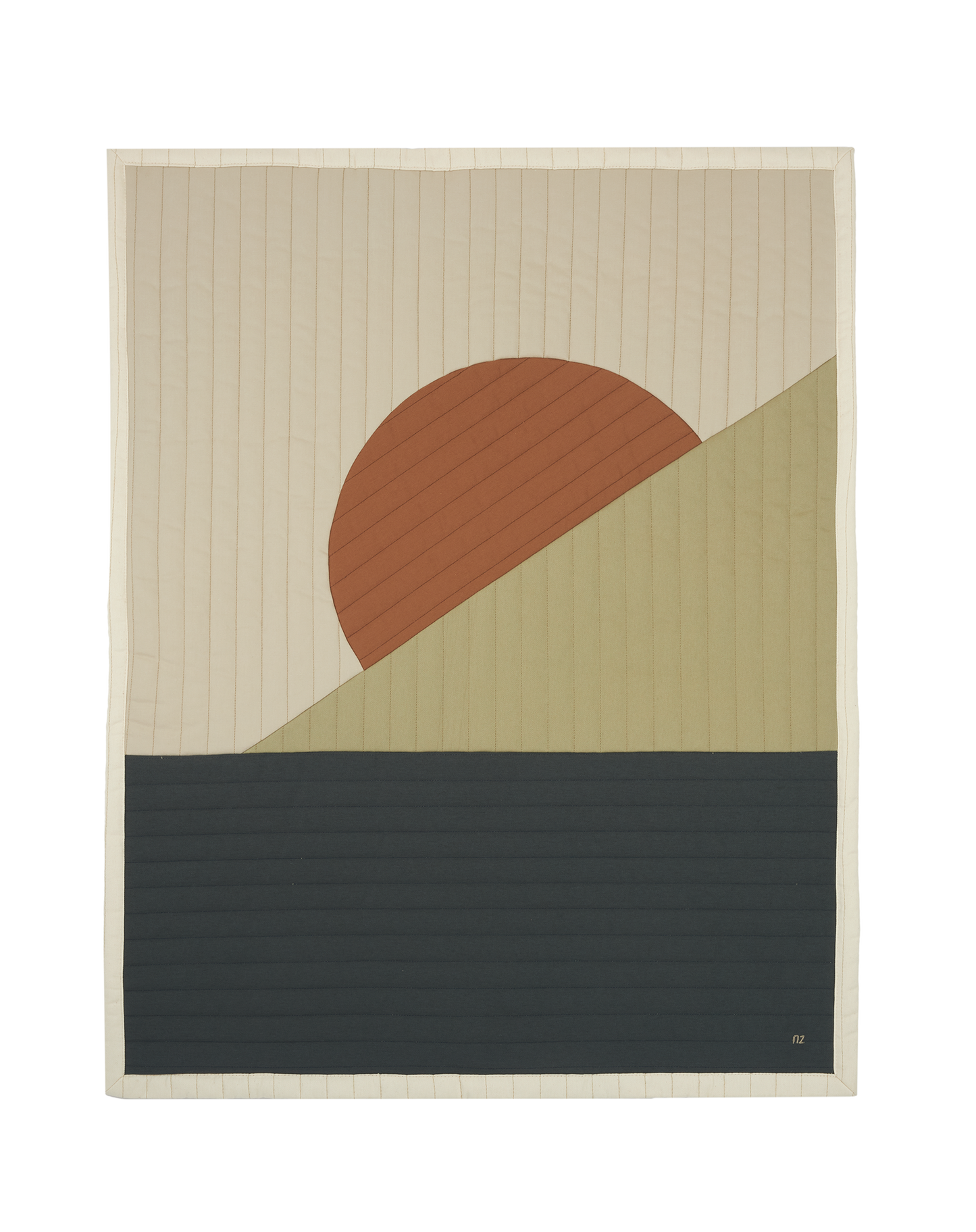Cuadros acolchados con paisaje 