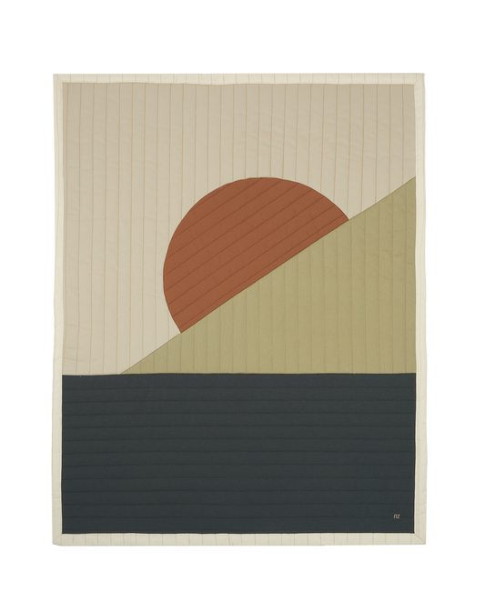 Cuadros acolchados con paisaje 