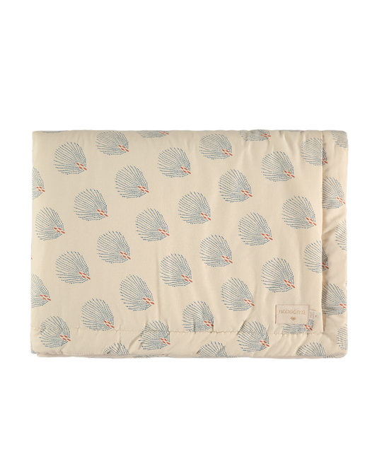 Laponia blanket Mini 70X70-BLUE GATSBY/ CREAM