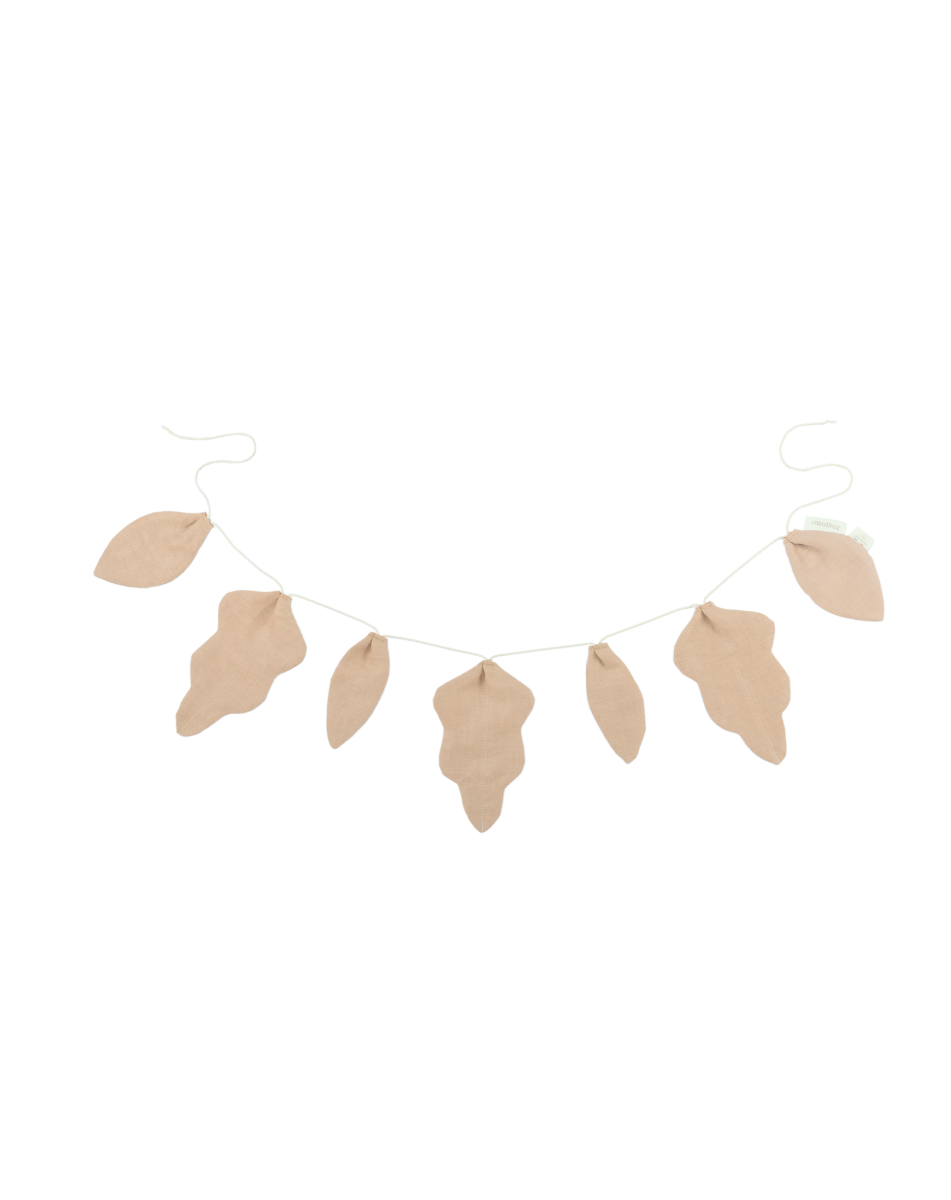 Guirlande de feuilles Lin français