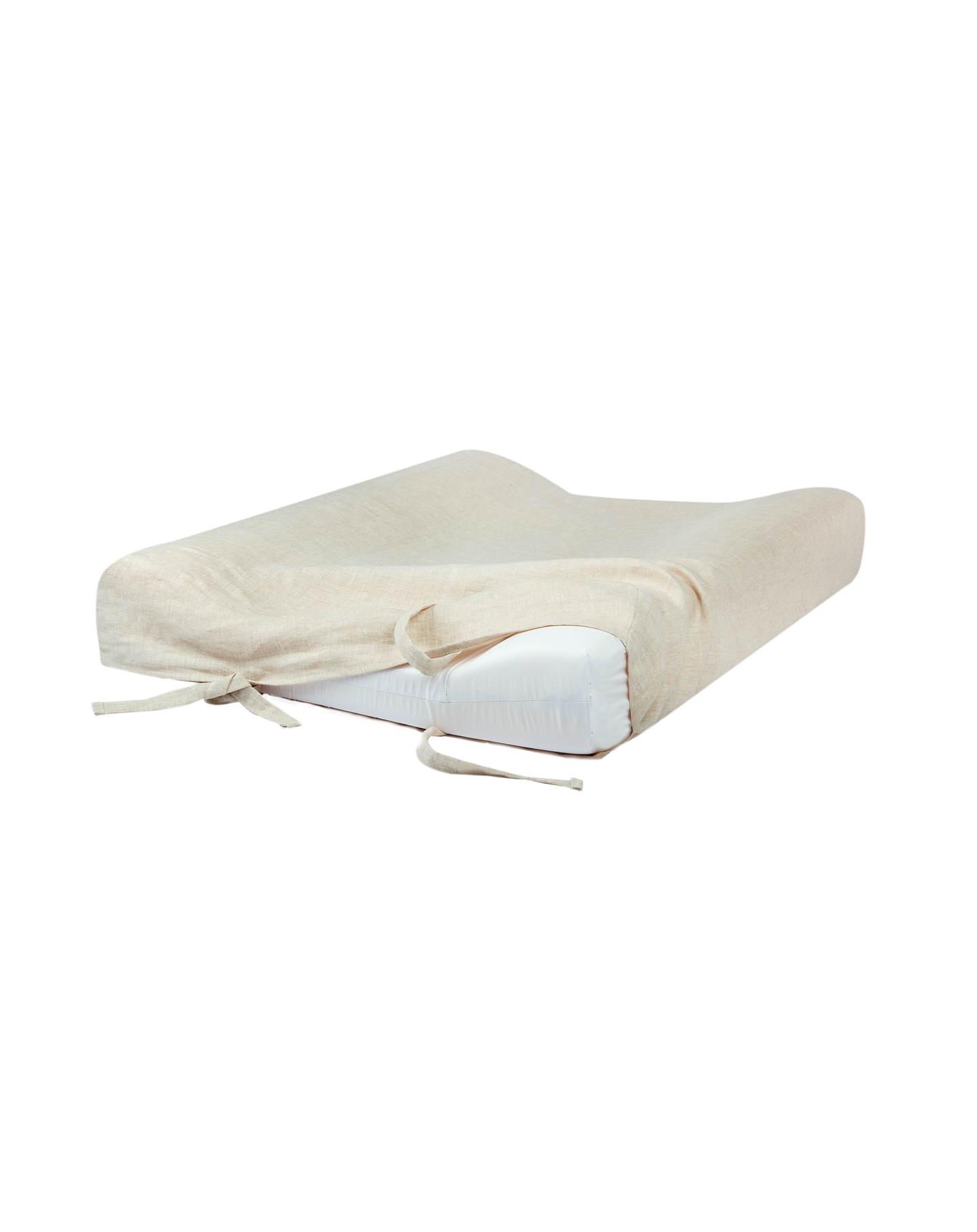 Housse de matelas à langer Lin français