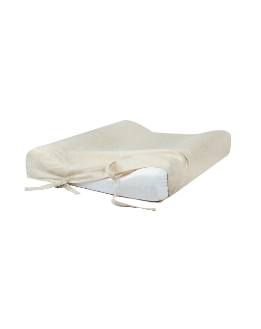 Housse de matelas à langer Lin français