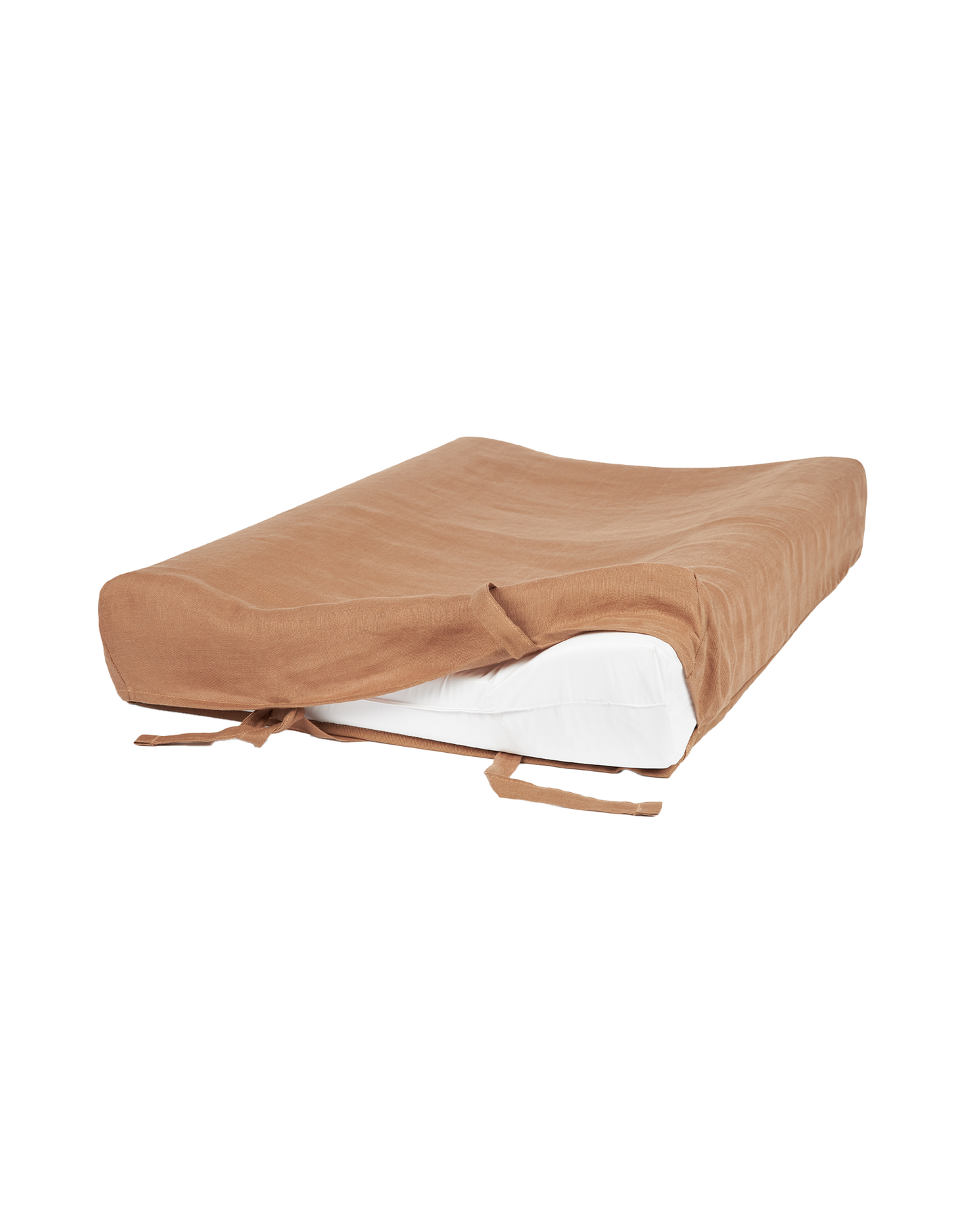 Lin français Housse de matelas à langer