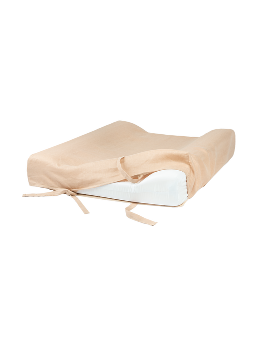 Housse de matelas à langer Lin français