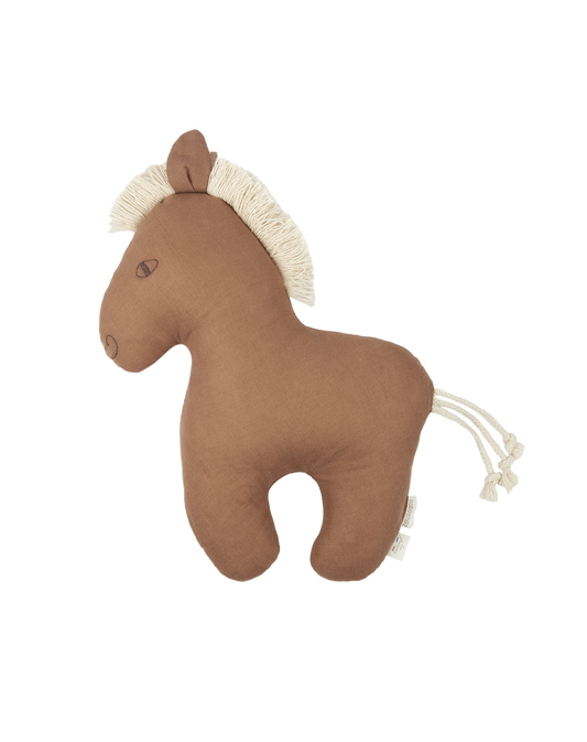 Coussin Cheval L1N0 en lin français