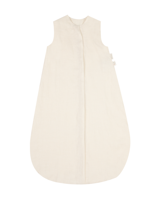 Gigoteuse mi-saison L1N0 en lin français Off White