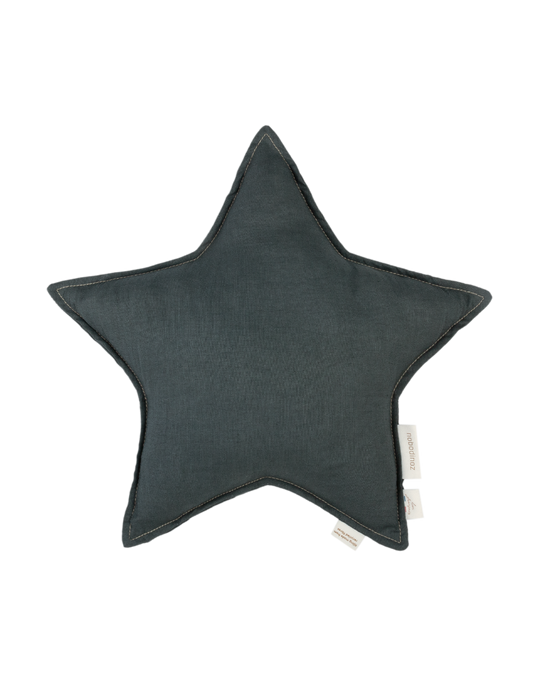 Coussin Étoile L1N0 en lin français