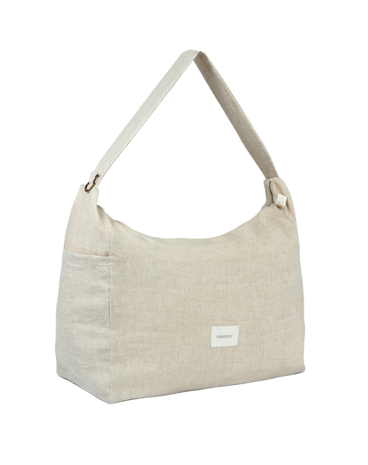 L1N0 French Linen Stroller Bag 