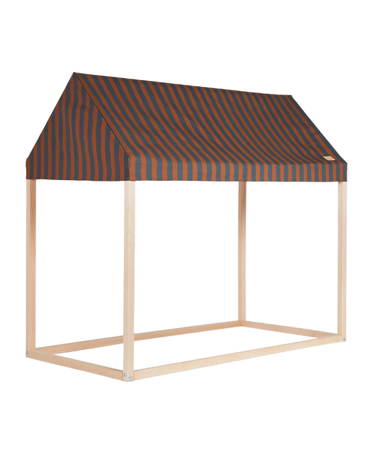 KIT MAJESTIC PLAYHOUSE BLUE BROWN STRIPES