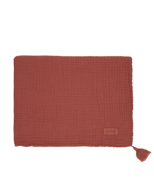 Couverture Wabi-Sabi en double gaze de coton lavé