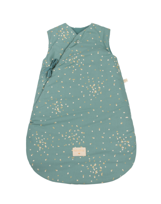 Saco de dormir de invierno New Cloud 0-6 meses-GOLD CONFETTI/ MAGIC GREEN