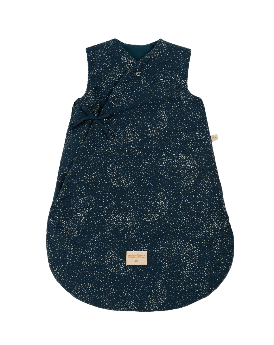 New CLOUD SMALL SLEEPING BAG 65X46 Gold bubble night blue