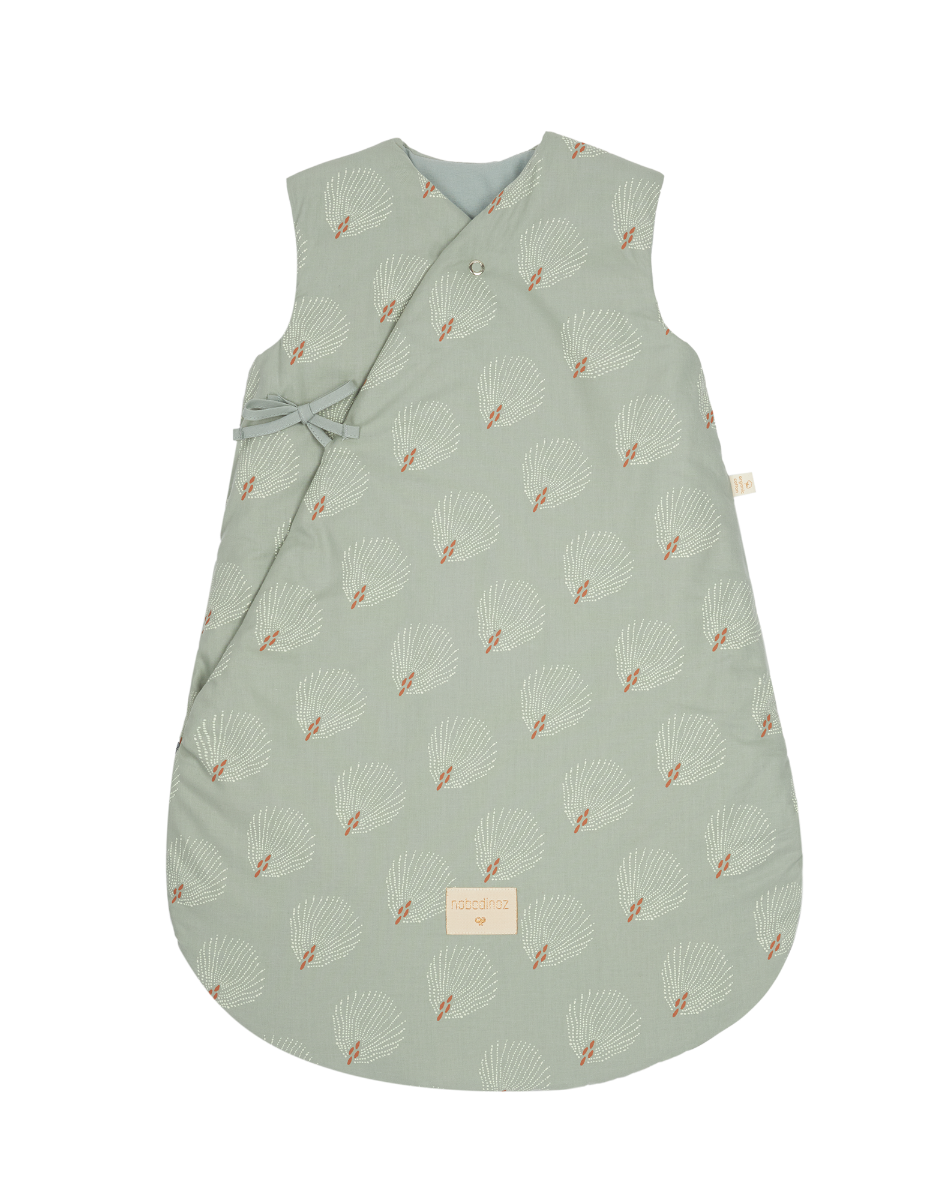 New Cloud winter sleeping bag 0-6 M-WHITE GATSBY/ ANTIQUE GREEN