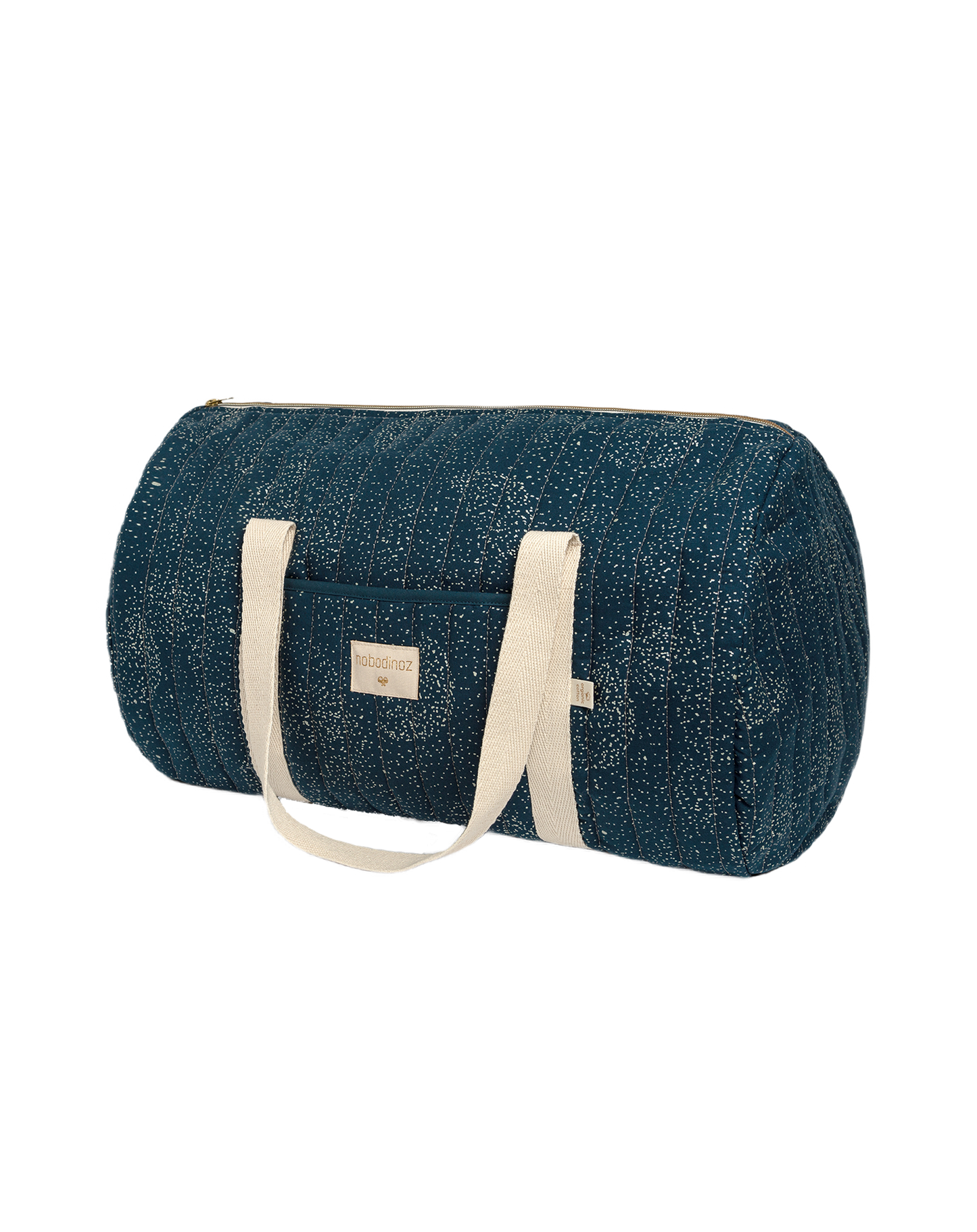 NEW YORK WEEKEND BAG 30X45X30 gold bubble night blue