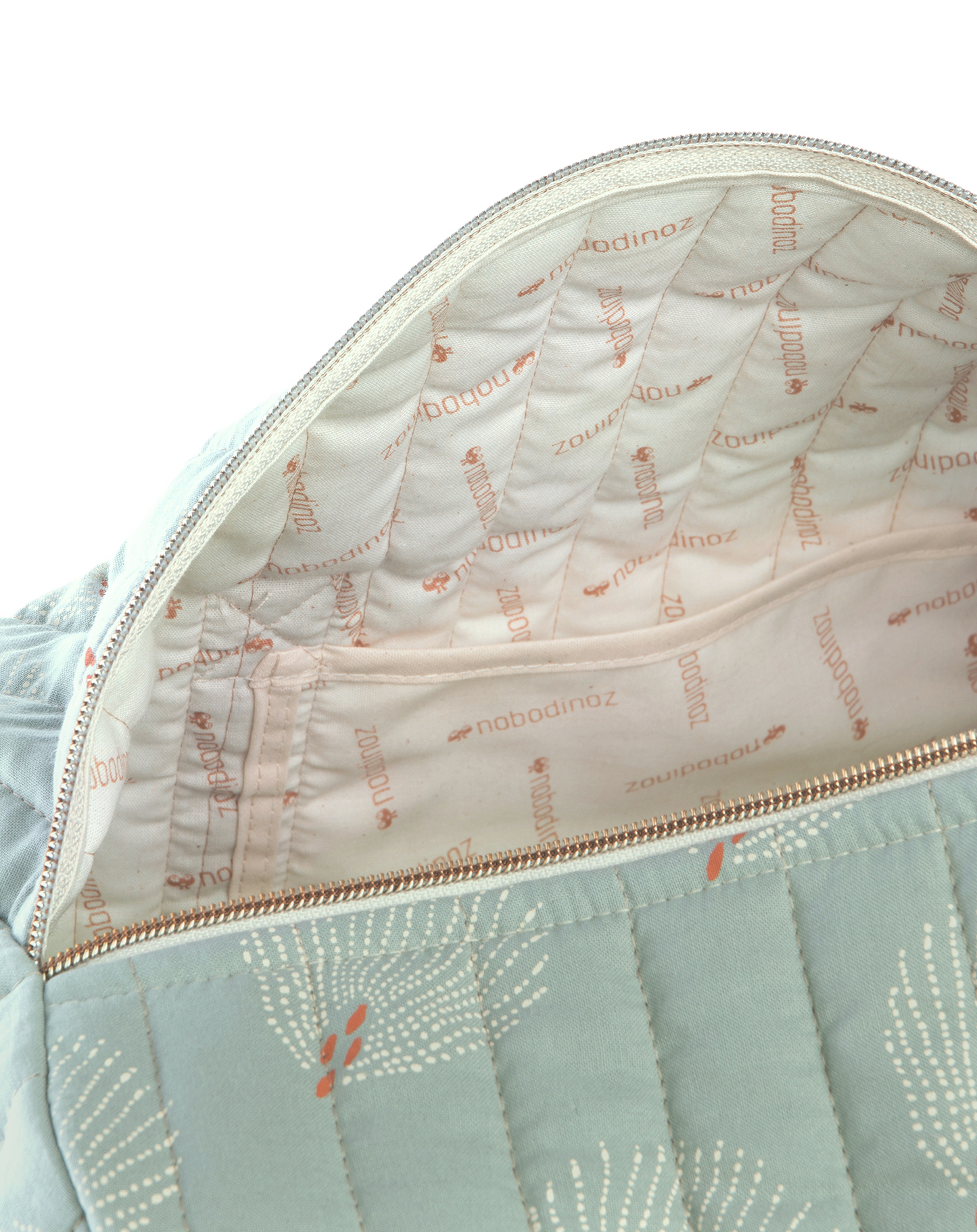 New York weekend bag 30X45X30-WHITE GATSBY/ ANTIQUE GREEN