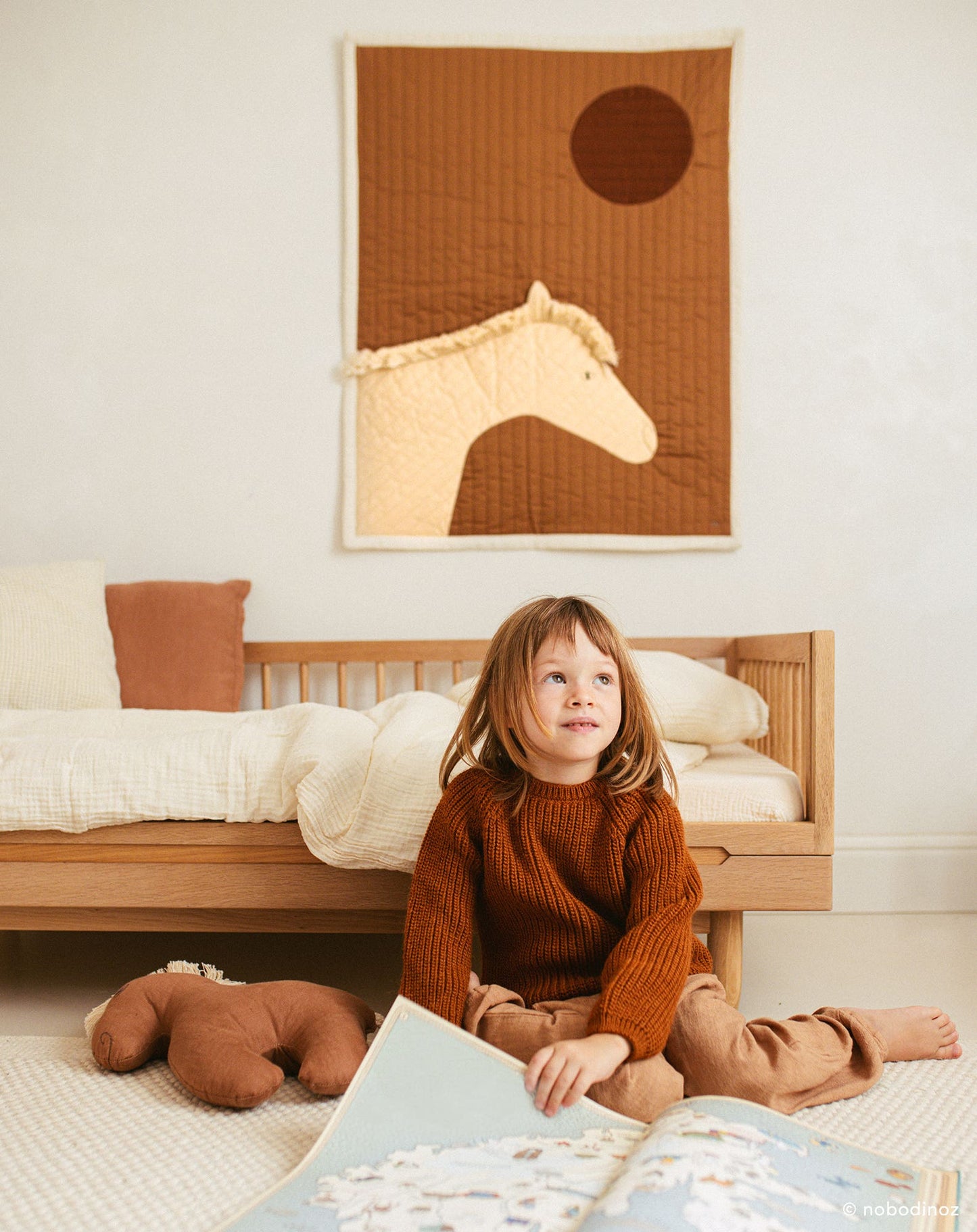 Cuadros acolchados con caballos 