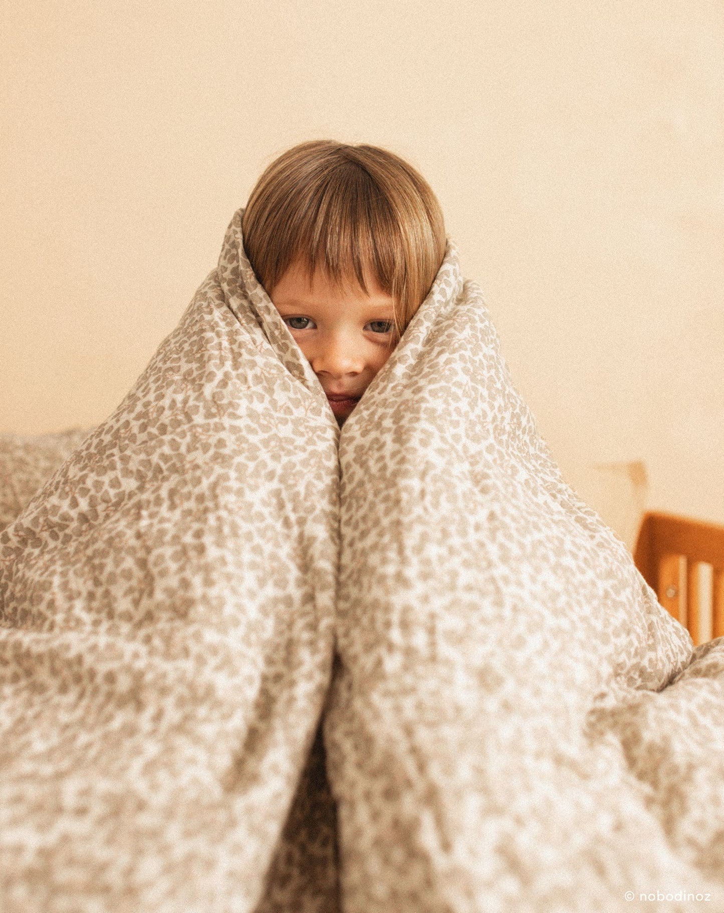 Juego de cama infantil Wabi-Sabi en gasa de algodón doble lavada