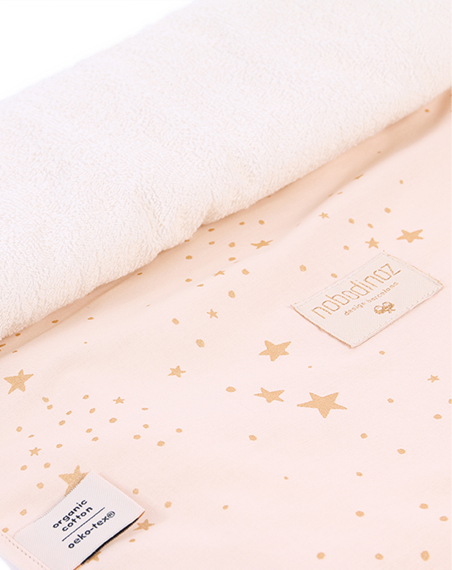 CHANGING PAD NOMAD 60X35 Gold stella dream pink