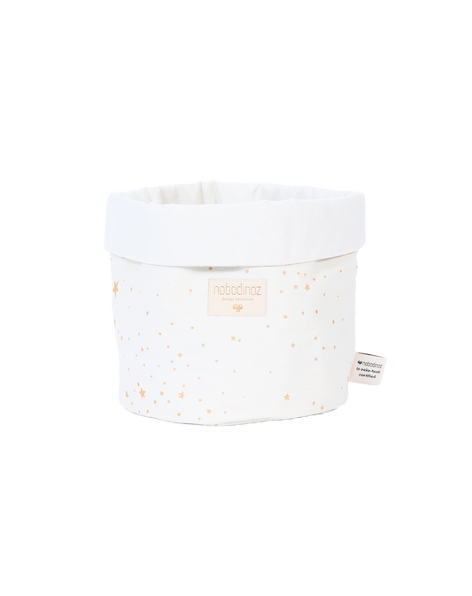 PANDA BASKET MEDIUM 24X20 Gold stella natural