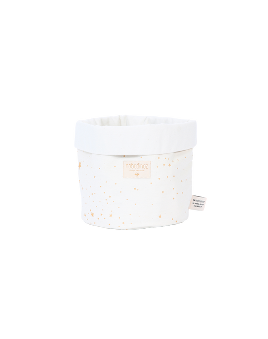 PANDA BASKET SMALL 19X15 Gold stella natural