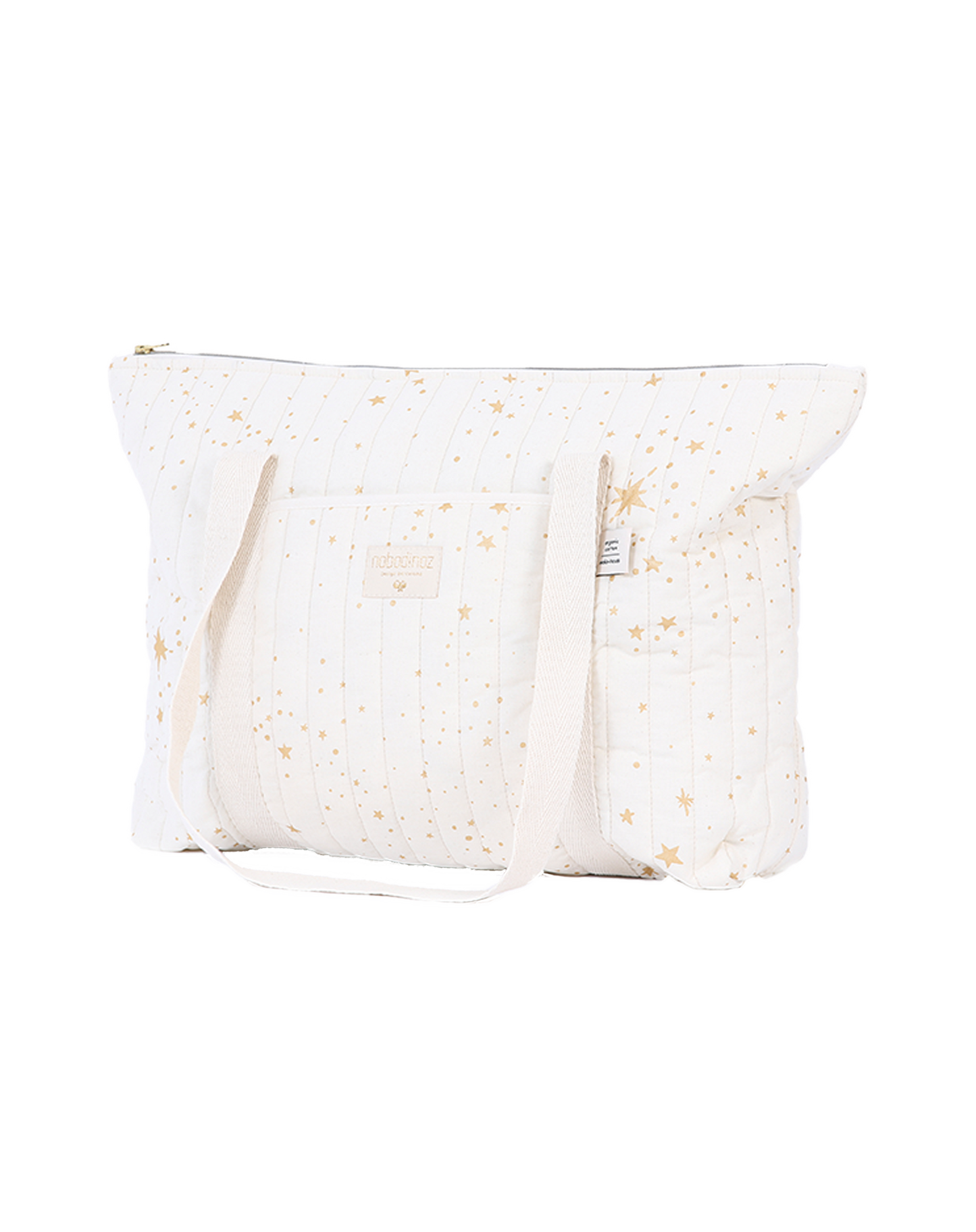 PARIS MATERNITY BAG 34X50X12 gold stella natural
